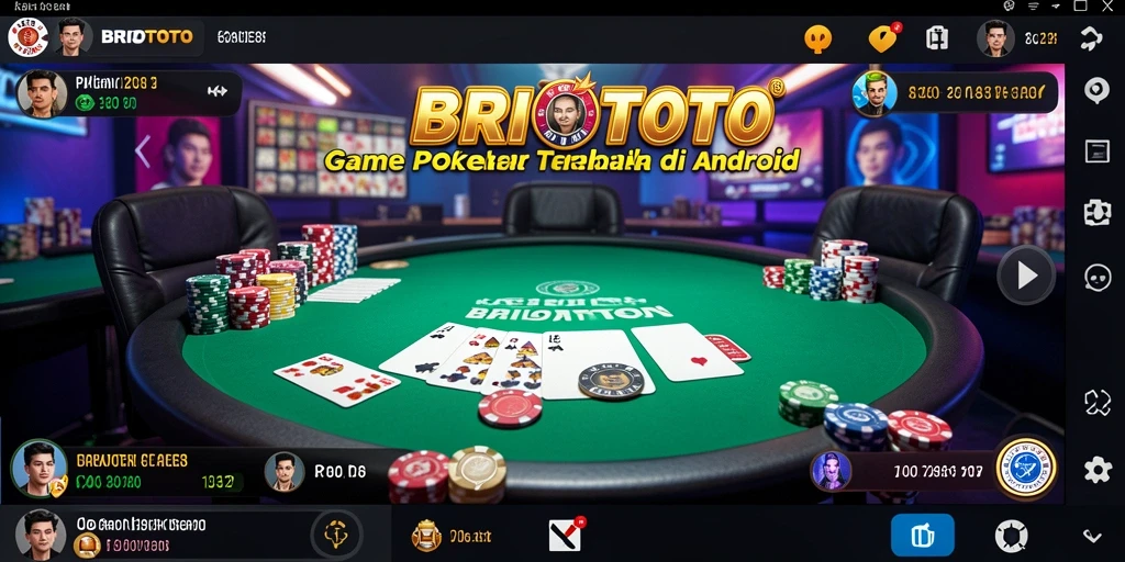Tampilan utama gameplay BRIOTOTO yang menarik dan mendebarkan.