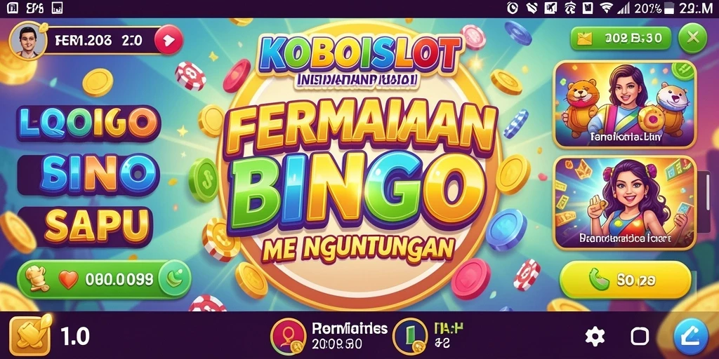 Tampilkan gameplay seru dari KOBOISLOT bermain Bingo.