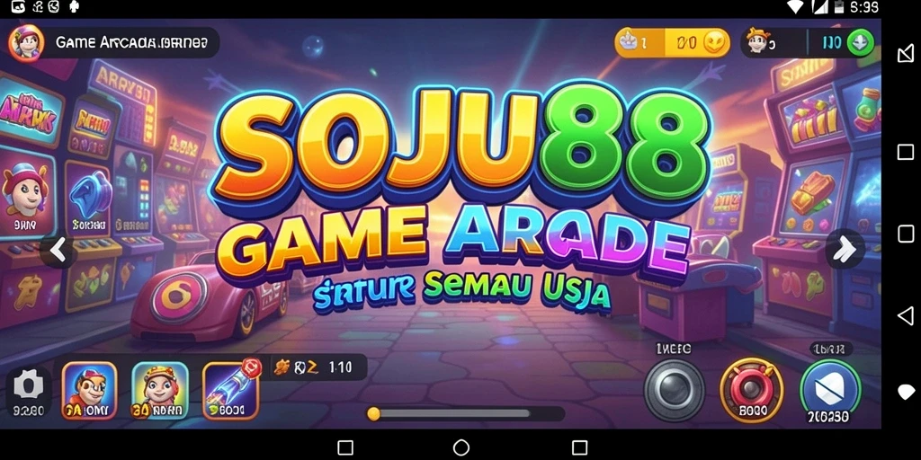 Tampilan gameplay seru dan penuh warna di SOJU88.