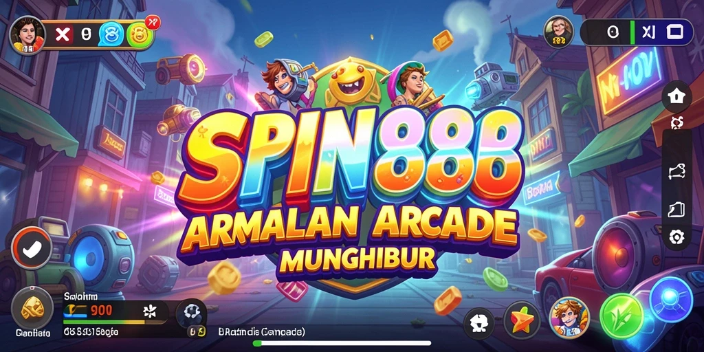 Menampilkan gameplay seru dan menantang dari SPIN88.