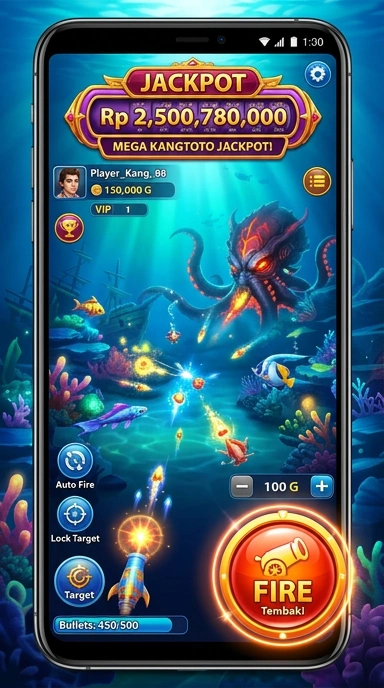 Screenshot aplikasi kangtoto dengan tampilan antarmuka yang intuitif.